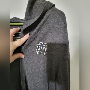 Notre Dame hooded lightweight cardigan XXL